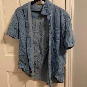 Collared shirt in blue